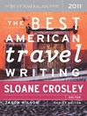 Cover image for The Best American Travel Writing 2011